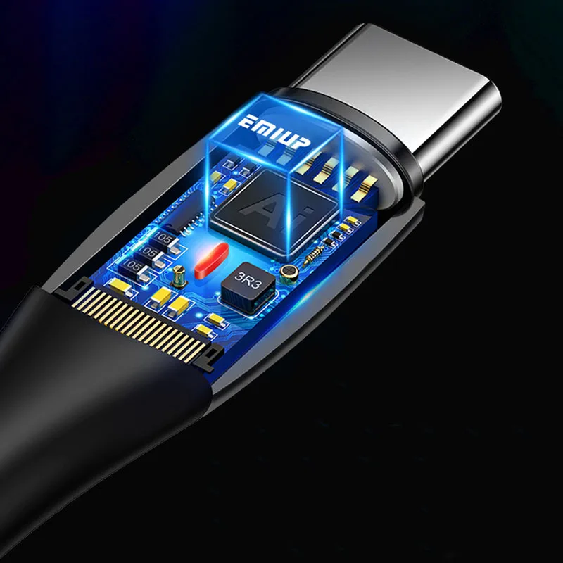 3 А кабель для быстрой зарядки для Iphone type C Micro Usb Интеллектуальный кабель для зарядки телефона