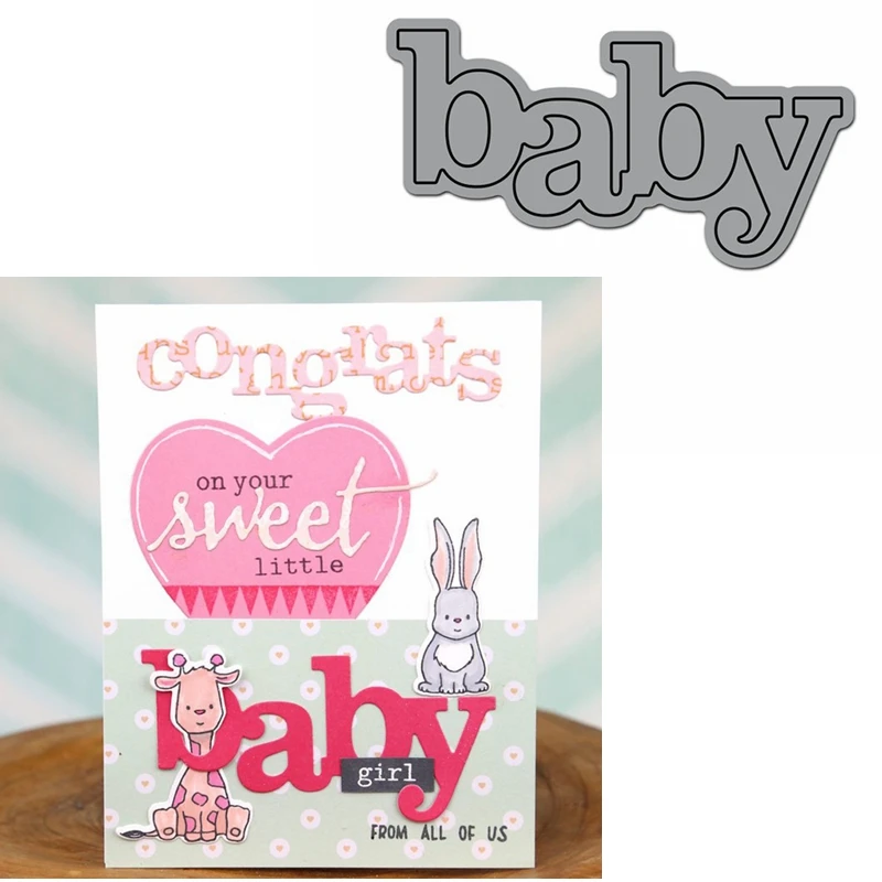 

Детские высечки для высечки слов для изготовления открыток Скрапбукинг металлические высекальные штампы Новинка 2019