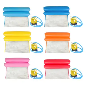 

Foldable Summer Water Hammock Swimming Pool Inflatable Mat Toys Rafts Floating Bed for Kids Adult Swimming Mattress