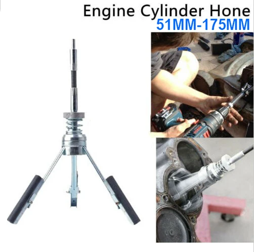 

1pcs 4 Inch Steel Car Engine Brake Cylinder Bore Hone Flexible Shaft Honing Tool