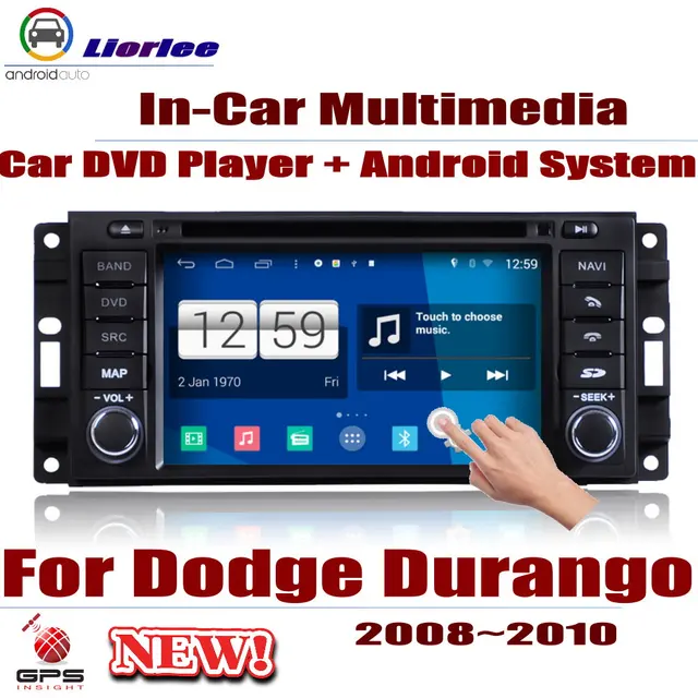 $445.6 Car Radio DVD Player GPS Navigation For Dodge Durango 2008-2010 Android HD Displayer System Audio Video Stereo In Dash Head Unit