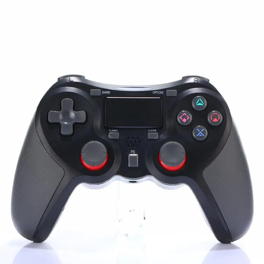 black PS4 Bluetooth геймпад беспроводной джойстик контроллер для Playstation 4 игровая консоль Поддержка Android tv Win7/8/8,1/10 PC - Цвет: black