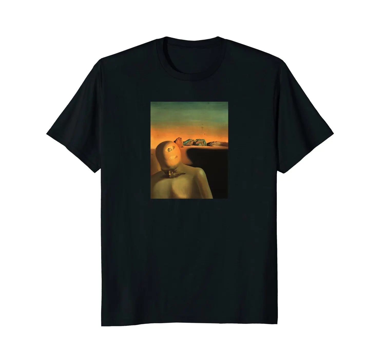 

2020 Fashion Summer Style Accommodations Of Desire 1929 Dali Painting T-Shirt Tee Shirt