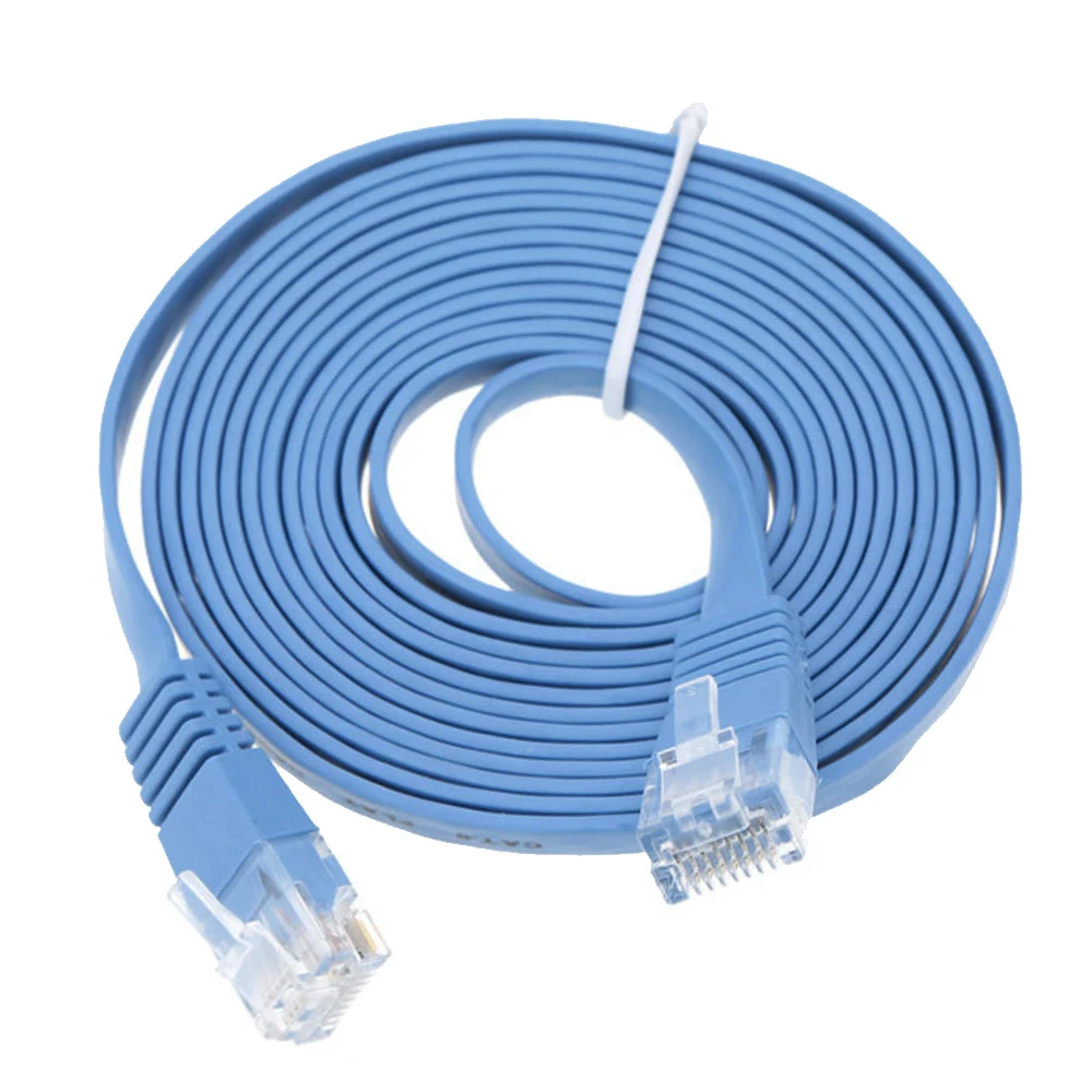 VONETS Высокое качество 10 м CAT6 UTP RJ45 Ethernet LAN Сетевой разъем кабель провода плоский