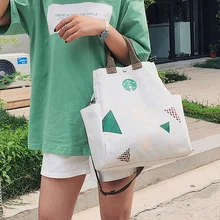 Холщовая Сумка женская через плечо напрямую от производителя продавая Повседневная Большая женская сумка-мессенджер ручная Холщовая Сумка Женская сумка W