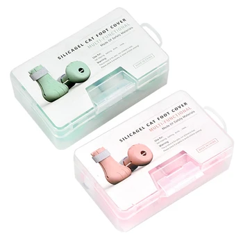 

Cat Shoes Anti-Scratch Boots Rubber Nail Cover Paw Protector Pet Grooming Scratching Booties Shoes