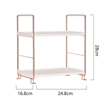 

Multi-Functional Storage Rack Art Bathroom Kitchen Iron Kit Container Accessory