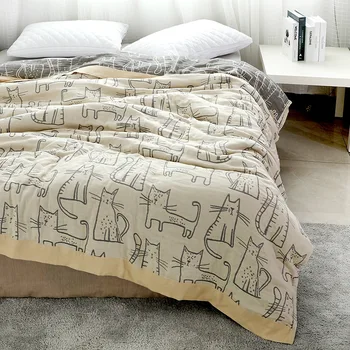 

Summer Air-conditioning Quilt Bedspread Throw Blanket Comforter Bed Cover Home Textiles Suitable Thin Coverlet