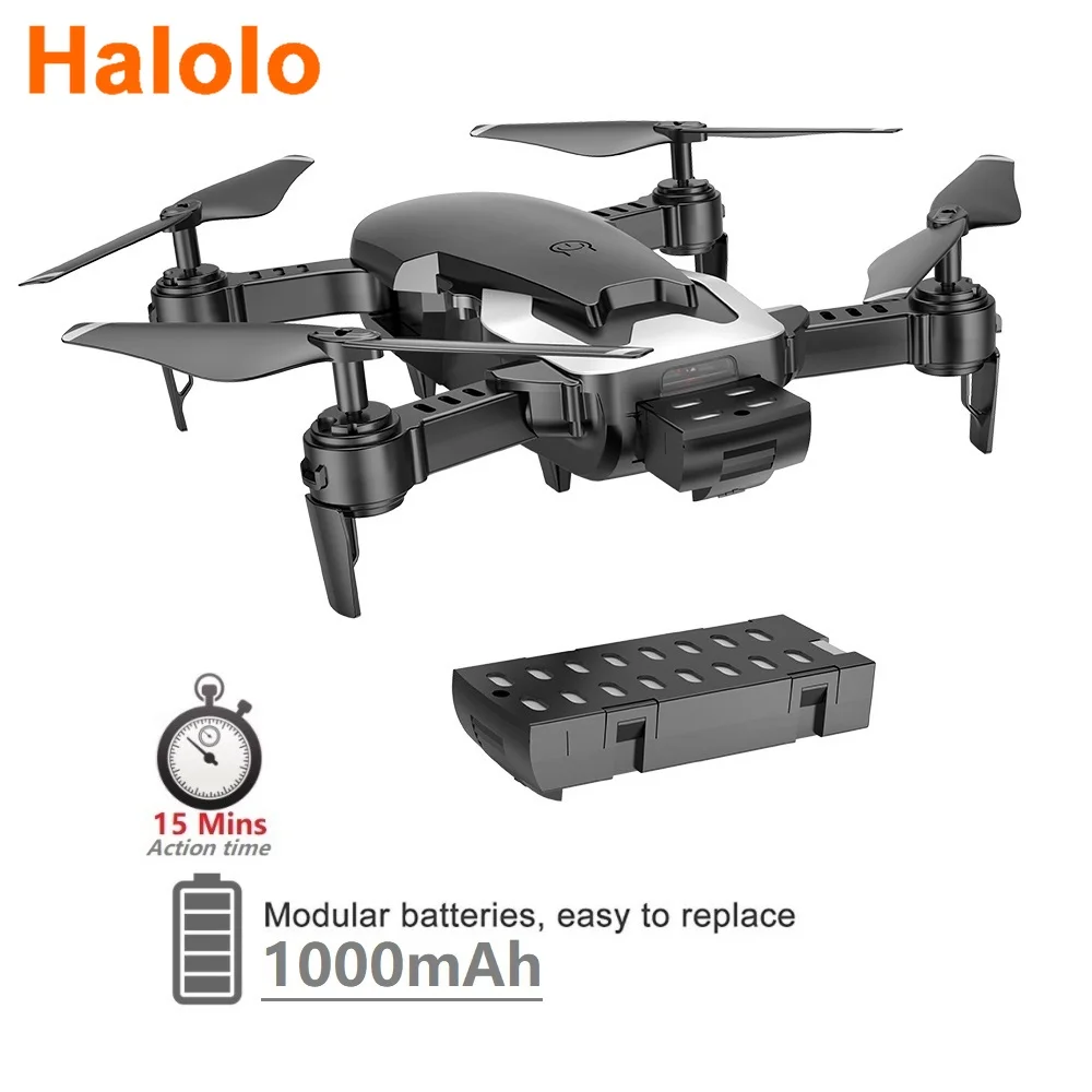 Дрон Радиоуправляемый Halolo M69G FPV складной Квадрокоптер с камерой 4K Wi Fi VS VISUO XS816 SG106