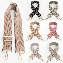 New color woven bag with one-shoulder messenger bag accessories wide shoulder strap adjustable long strap lightening strap