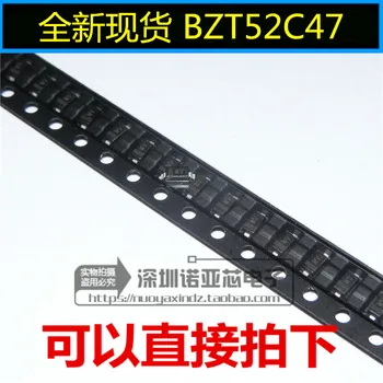 

100pcs/lot Chip Zener Diode BZT52C47 47V SOD123 Package 1206 Volume WV