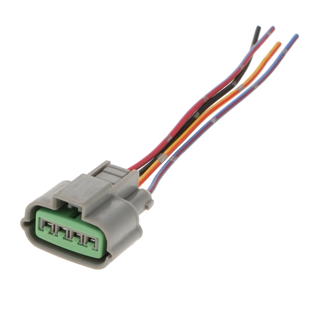 4pin Electric Waterpfoof Plug Wiring Harness Cable Replacement Connector