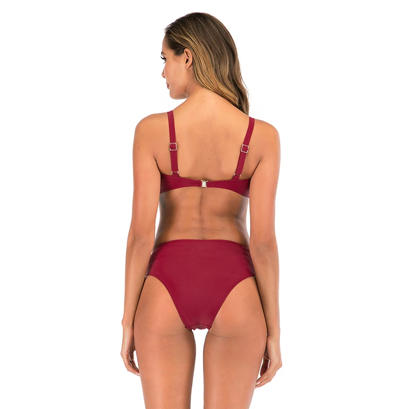 High Waist Bikini Women Sexy Swimsuit Bikinis Summer Bathing Suits Women Beach Wear 2020 Push Up Biquinis Brazilian Swimsuit