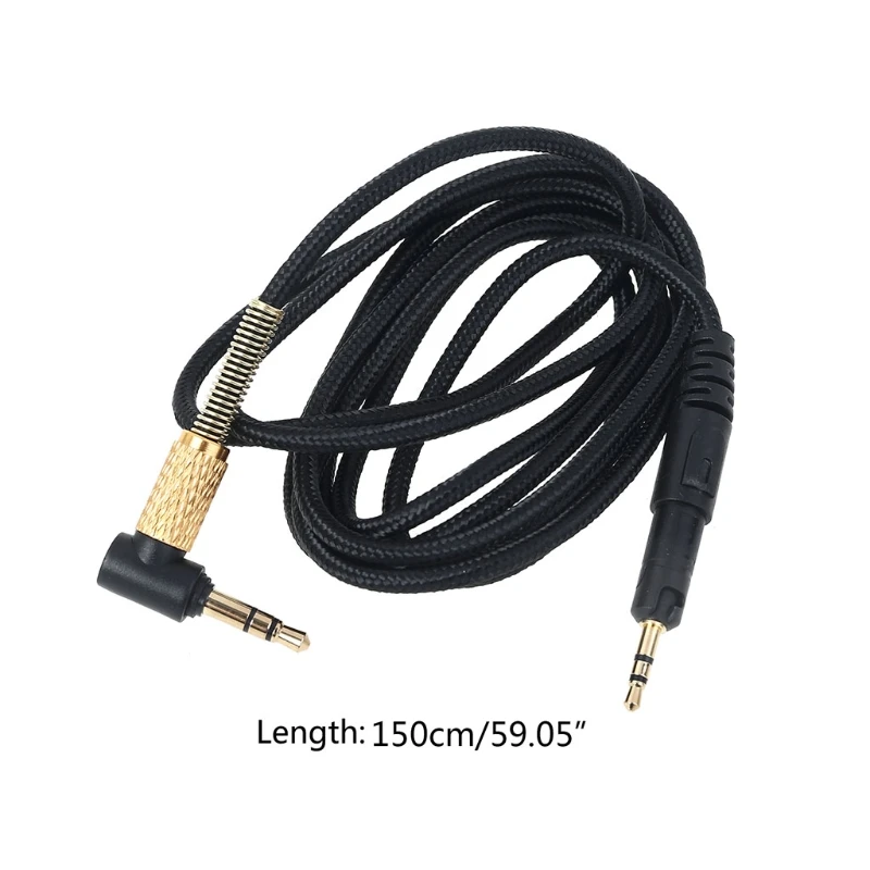 2021 New Cable for ATH-M50x M40x M70x Headphones Replacement With Remote Mic volume control iphone -Samsung -Android |