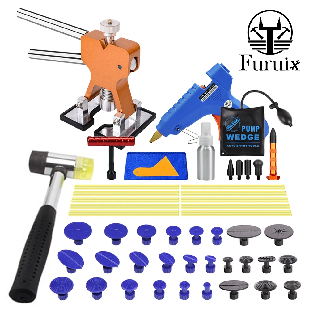 

Tools Dent Lifter Puller Auto Body Paintless Hail Repair Tool Kits