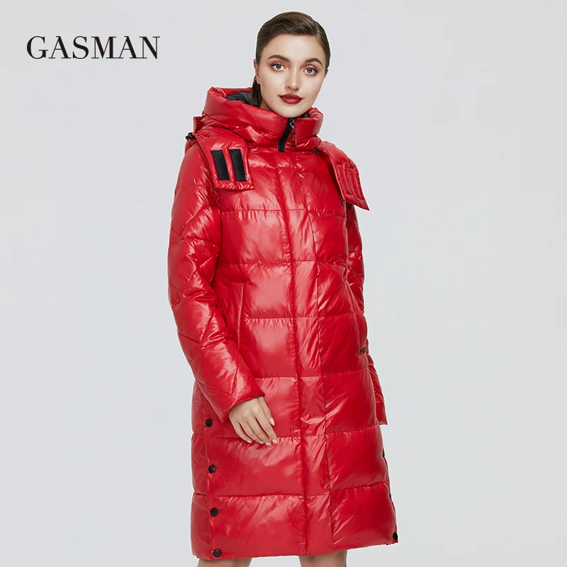 GASMAN 2020 Новая высококачественная модная пуховая Парка женская зимняя куртка