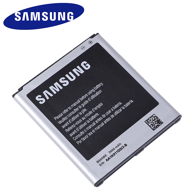 Оригинальный аккумулятор Samsung B600BE B600BC для GALAXY S4 I9500 I9502 i9295 GT I9505 I9508 I959 i337 i545 i959 2600