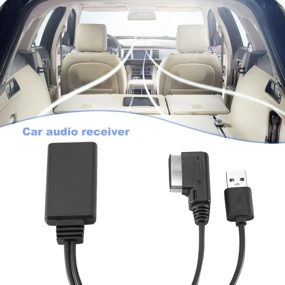 Для AUDI A5 8T A6 4F A8 4E Q7 7L мини Беспроводной Bluetooth USB кабель с адаптером AUX музыка аудио приемник Адаптер Для AMI MMI 2G
