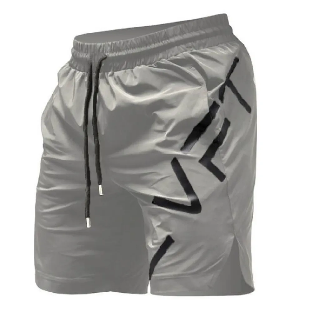 

Мужские шорты, тренировочные штаны для фитнеса и бега, мужские повседневные дышащие быстросохнущие Пятиточечные брюки, простые модные шорты