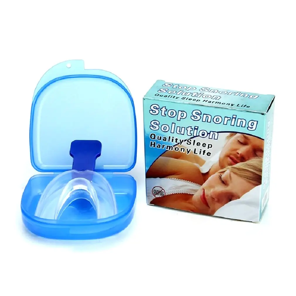 Stop Snoring Anti Snore Mouthpiece Apnea Guard Bruxism Tray Sleeping