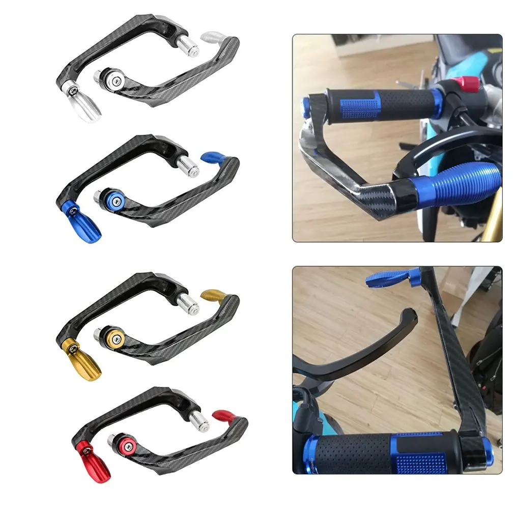 Universal Aluminum Motorcycle Handbar Brake Clutch Lever Guard Protector Proguard System Accessories |