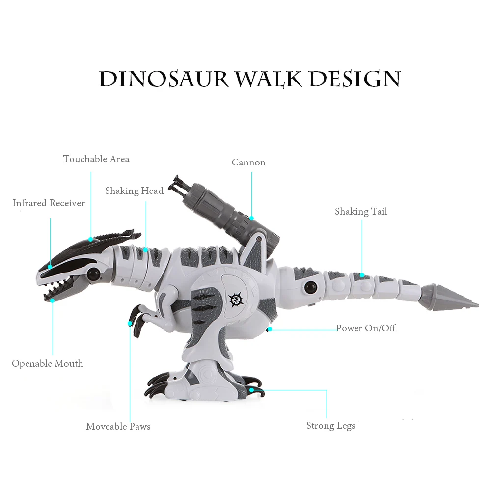 LE NENG TOYS K9 RC робот динозавр боевой робот программируемый сенсорный музыкальный танец игрушка для детей игрушка