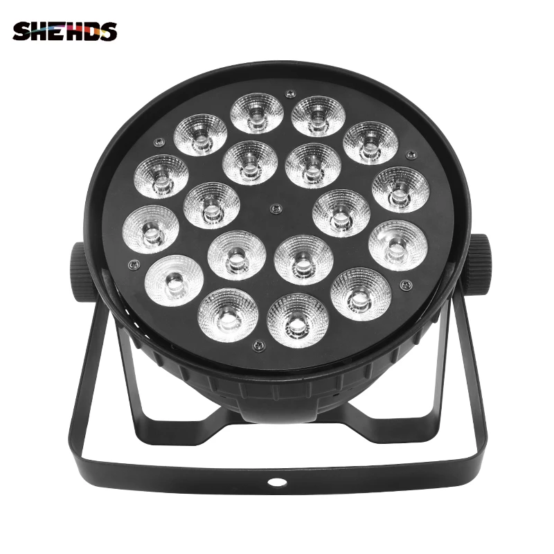 Корпус из алюминиевого сплава 18x18 Вт RGBWA + UV 6in1 Dj освещение DMX512 Lmpermeable IP20 KTV диско DJ