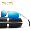 AORON-gafas de sol polarizadas para conducir para hombre, lentes de sol deportivas con montura de aluminio, estilo Retro, con protección UV400 ► Foto 3/6