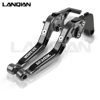 

For Yamaha YBR125 Motorcycle Adjustable Extendable Foldable Brake Clutch Levers YBR 125 2005-2014 2011 2012 2013 CNC Accessories