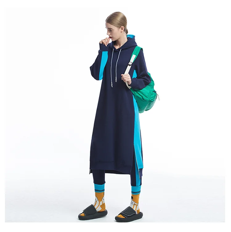 IRINAFC10 FW коллекция повседневные длинные толстовки платье женское