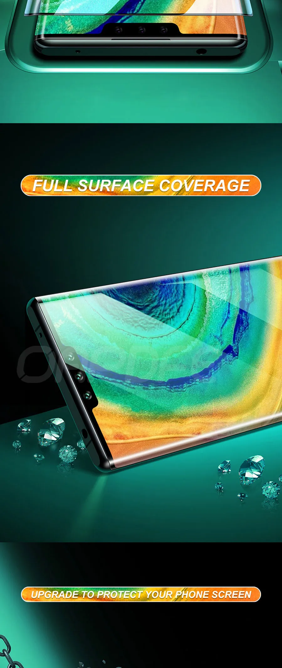 99D Защитное стекло для huawei mate 30 20 10 Pro 20X9 Lite Защита экрана для huawei P Защитное стекло для смартфонов Пленка чехол