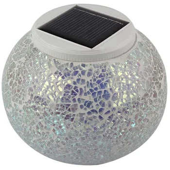 

Color Changing Solar Glass Ball Garden Light Solar Led Night Light, Suitable for Garden, Terrace, Party, Courtyard