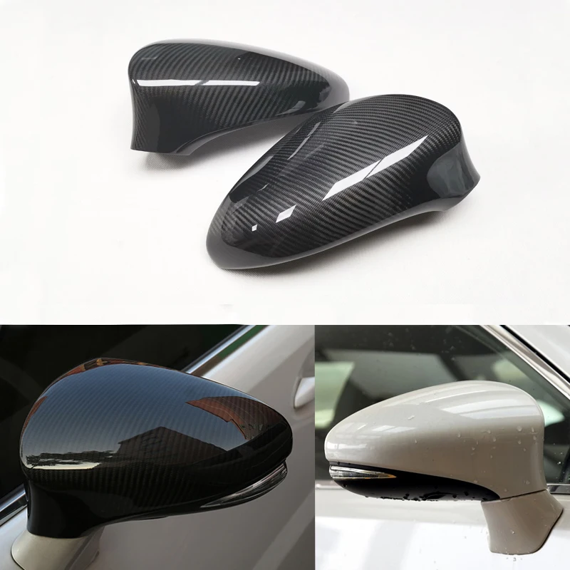 

2011- 2019 For Lexus IS is200 is250 is300 is300h ES es250 es330h es350 CT ct200h GS RC RCF Real Dry Carbon Mirror Cover