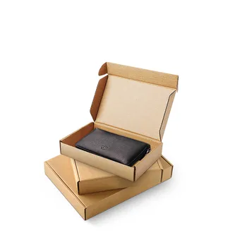

Retail 15*10*4cm 10pcs/lot Brown Paper Box Handmade Packing Online Shopping Delivery Kraft Paper Boxes Package Mailing Box