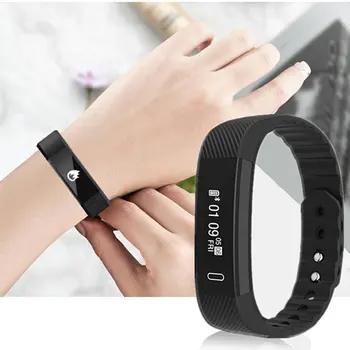

Outdoor Hiking Pedometers Step Counter Pedometer Step Tracker Sport Bracelet Waterproof Walking Fitness Smart WristBand Pedomete