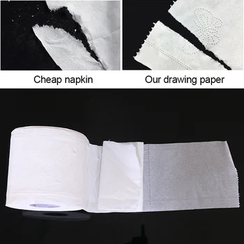 

10 Rolls Toilet Paper Household 4 Layers Tissue Soft Skin-Friendly for Bathroom New Popular