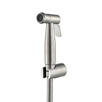 

Toilet Hand-Held Bidet Sprayer Stainless Steel Shower Head Set Shower Faucet Matching