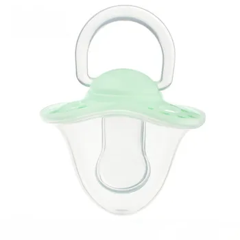 

2019 Anti-dust Cover Baby Pacifier Flat Thumb Pattern Baby Nipples Baby Silicon Nipples Tool Safe Feeding Accessories With Cover