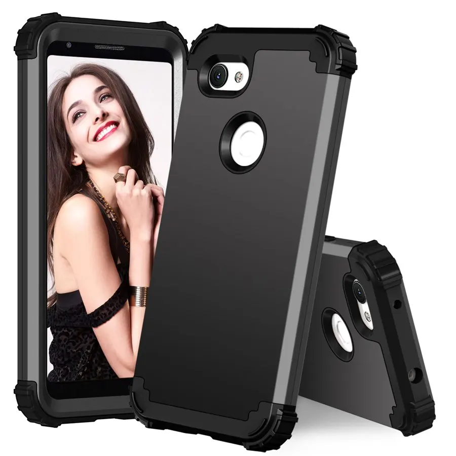 Heavy Duty Shockproof Armor Case for Pixel 3A XL - Ultimate Protection and Durability