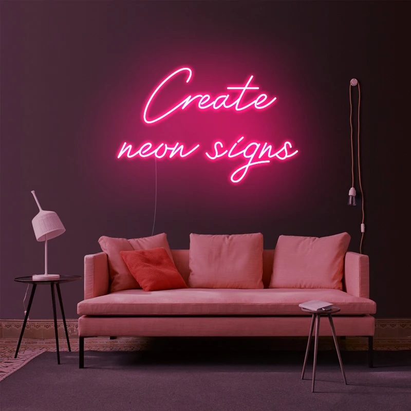 Custom Neon Sign Led Signs Light For Wedding Party Bar Bedroom Wall Decoration Personalised |