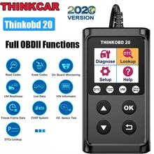 Thinkcar ferramenta de diagnóstico obd 2 scanner de automóveis ferramentas mecânica multimarca leitor código do motor obd scanner diagnóstico thinkobd 20