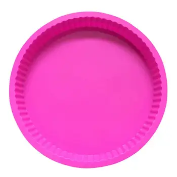 

Cake Mold Cavities Large Round Cake Mould DIY Silicon Fondant Mold for Cake Cupcake Decoration Random Color