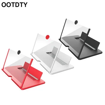 

Pull Type Cell Phone Amplifier 3D Hd Large Screen Magnifier Desktop Phone Holder