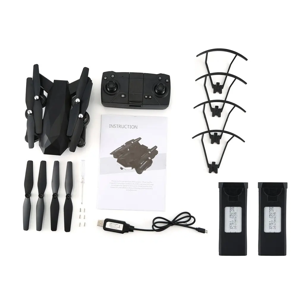 2.4G 1080P Color box C53 gps складной Радиоуправляемый Дрон с 1080P HD камерой 2,4G wifi FPV RC Профессиональный Вертолет игрушка с дистанционным управлением - Цвет: 2.4G 1080P Color box
