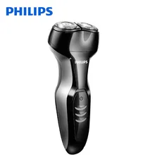 Оригинальная Philips S301 электробритва с поддержкой 100-240 в перезаряжаемая вращающаяся моющаяся Функция Напряжение для мужчин электрическая бритва