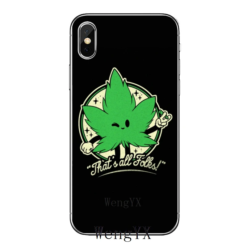 Лист конопли для iPhone 11 pro XR X XS Max 8 7 6s plus SE 5s 5c iPod Touch 5 6 Чехол - Цвет: Hemp-Leaf-A-01