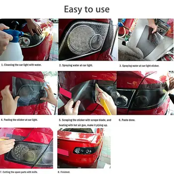 

Tints Light Film Sticker Taillight Replacement Accessories Car Exterior