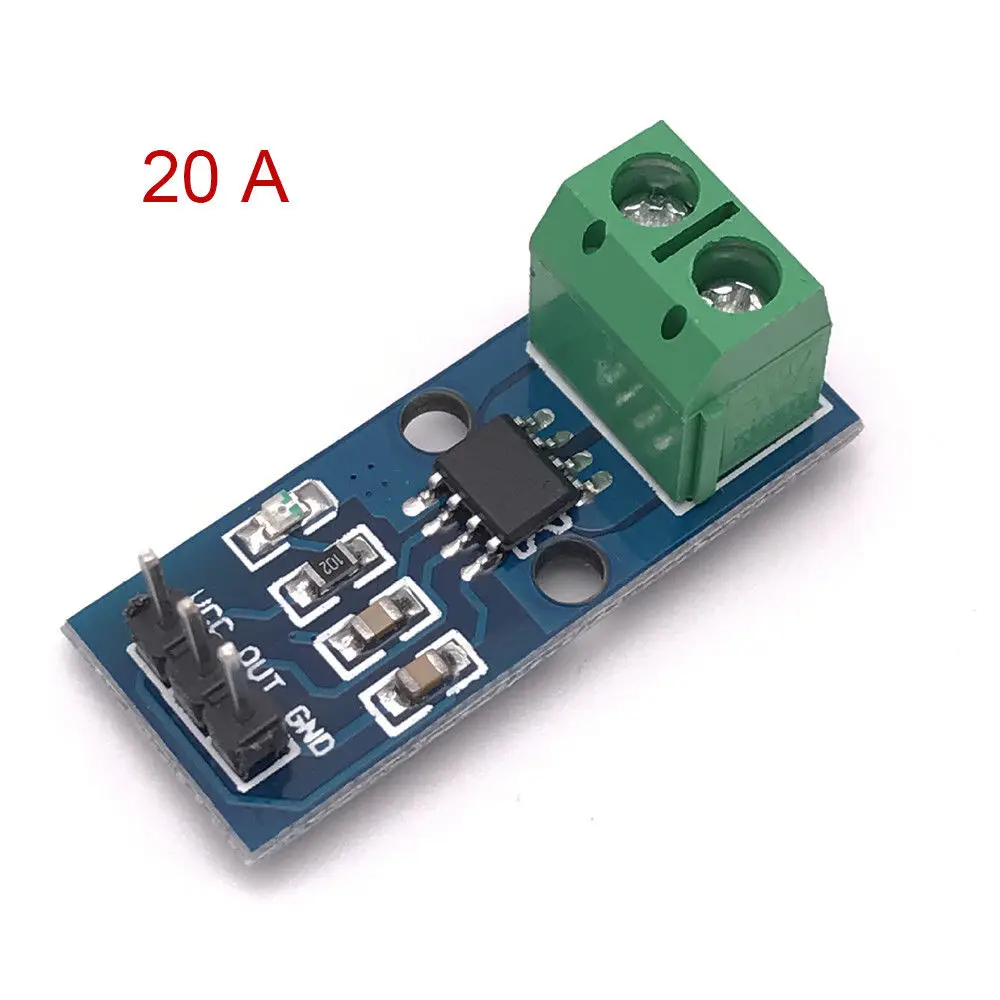 5A/20A/30A ACS712 Диапазон тока сенсор модуль для Arduino Raspberry Pi UNO Pin 5 в питание ferramenta