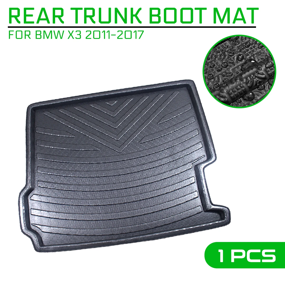 Car Rear Trunk Anti-mud Cover Carpet Floor Mat For BMW X3 2011 2012 2013 2014 2015 2016 2017 | Дом и сад