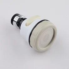 Booster Faucet Bubbler White Plastic Universal Head Splash Water Booster Faucet Spout 3 Options Water Saving Sprayers Household